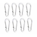 Kit 10 Mosquetão Academia Pilates Reparo de Aparelhos 70 mm - Foto 2