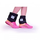Kit Caneleira Tornozeleira de Peso 1kg 2kg 3kg Fixa Velcro - Foto 4