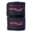 Kit Gorilla Muay-Thai Bandagem Elástica + Protetor Bucal - Adulto - Foto 4