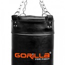 Kit Gorilla: Saco de Pancada 120 Cm + 2 Luvas Bate Saco + Suporte - Foto 3