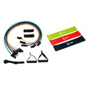 Kit Elásticos Odinfit Extensores Tubbing 11 peças + Kit 3 Mini Band - Adulto7 - Foto 2