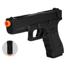 Pistola Airsoft Elétrica Cyma Glock G18C CM.030 Semi-Metal Bivolt - Foto 3