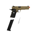 Pistola Airsoft GBB Army Armament M1911 Tan Full Metal - Foto 4