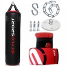 Saco de Pancada Stylo 160x100 + Luva + Suporte - Adulto - Foto 2