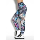 Calça Legging Rock Code Elastic Animal Fight - Feminina - Foto 1