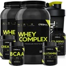 Kit Whey Complex Original Nutrition - 900g - 2 Unidades + BCAA + Colágeno + Glutamina + Creatina + - Foto 1