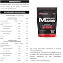 Kit Waxy Mass Bodybuilders - Morango - 3kg + Whey Protein 900g Morango + Creatina + BCAA + Coqueteleira - Foto 2