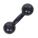 Halter Emborrachado Yangfit Redondo - 10Kg - Foto 1