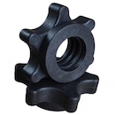 Barra Musculação Oca Rosqueada Yangfit com Presilhas - 40cm - Foto 3