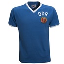 Camisa Liga Retrô DDR 1974 Alemanha Oriental - Masculina - Foto 1