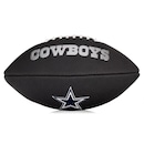 Bola de Futebol Americano Wilson NFL Team Jr Dallas Cowboys Black Edition - Foto 3