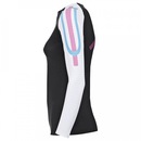 Camiseta de Manga Longa Arena Carbon Compression - Feminino - Foto 4
