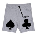 Bermuda Skull Clothing de Moletom Naipe - Masculina - Foto 1