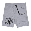 Bermuda Skull Clothing de Moletom Skull Roses - Masculina - Foto 1