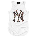 Camiseta Regata Longline Skull Clothing NY Floral - Masculina - Foto 2