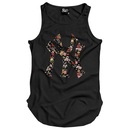 Camiseta Regata Longline Skull Clothing NY Floral - Masculina - Foto 3