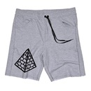 Bermuda Skull Clothing de Moletom Piramide - Masculina - Foto 1