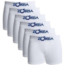 Kit de Cuecas Boxer Zorba sem Costura 678 com 6 unidades - Infantil - Foto 1