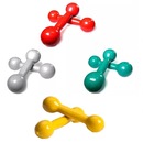 Kit RLM Store: Halteres Revestidos - Pares de 3Kg, 2Kg, 1Kg e 500g - Foto 1