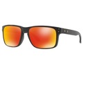 Óculos de Sol Oakley Holbrook Matte Black Prizm - Unissex - Foto 1