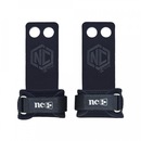 Hand Grip NC Extreme Pull Up em Couro Protetor Palmar 2 Furos - Adulto - Foto 1