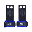 Hand Grip NC Extreme Pull Up em Couro Protetor Palmar 2 Furos - Adulto - Foto 1