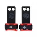 Hand Grip NC Extreme Pull Up em Couro Protetor Palmar 2 Furos - Adulto - Foto 1