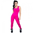 Macacão MVB Modas Longo Suplex Fitness - Feminino - Foto 1