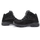 Bota Coturno Acero Cano Baixo Couro Antiderrapante - Adulto - Foto 1