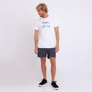 Camiseta Billabong Team Punta Roco Off White - Adulto - Foto 4