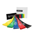 Kit de Extensores Elásticos Bravus Sport Tubing - 11 Peças + 5 Mini Bands - Foto 3