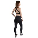 Conjunto Calif: Calça Legging + Top Fitness Cruzado - Feminino - Foto 3