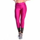 Calça Legging Duopen Glow com Tela - Feminina - Foto 2