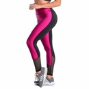 Calça Legging Duopen Glow com Tela - Feminina - Foto 3