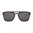Óculos de Sol Oakley Latch Beta Matte Black Prizm Grey - Unissex - Foto 3
