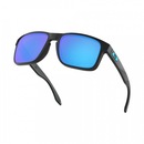 Óculos de Sol Oakley Holbrook Polished Black W Prizm Sapphire - Unissex - Foto 4