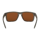 Óculos de Sol Oakley Holbrook Woodgrain W/ Prizm Shallow Water Polarized - Masculino - Foto 4