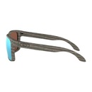 Óculos de Sol Oakley Holbrook Woodgrain W/ Prizm Deep Water Polarized - Masculino - Foto 3