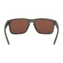 Óculos de Sol Oakley Holbrook Woodgrain W/ Prizm Deep Water Polarized - Masculino - Foto 4