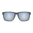 Óculos de Sol Oakley Holbrook XL Woodgrain W/ Prizm Deep Water Polarized - Masculino - Foto 2