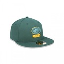 Boné Aba Reta New Era 59Fifty NFL Green Bay Packers - Fechado - Adulto - Foto 5