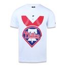 Camiseta New Era MLB Philadelphia Phillies 43121 - Masculina - Foto 1