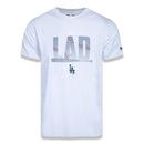 Camiseta New Era MLB Los Angeles Dodgers Essentials Bat - Masculina - Foto 1