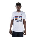 Camiseta New Era MLB New York Yankees Color Stripe Batter - Masculina - Foto 1