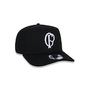 Boné Aba Curva New Era 9Forty A-Frame Corinthians Futebol Strapback - Adulto - Foto 3