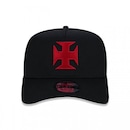 Boné Aba Curva New Era  9Forty A-Frame Vasco da Gama Futebol - Adulto - Foto 1