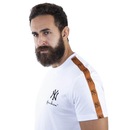 Camiseta New Era MLB New York Yankees Fashion Stripes - Masculina - Foto 5