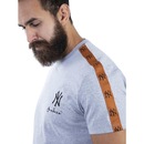 Camiseta New Era MLB New York Yankees Fashion Stripes - Masculina - Foto 5
