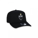 Boné Aba Curva New Era 9Forty A-Frame Atlético Mineiro Futebol - Snapback - Adulto - Foto 1