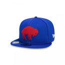 Boné Aba Reta New Era 9Fifty On-Field Coleção Sideline NFL Buffalo Bills - Snapback - Adulto - Foto 4